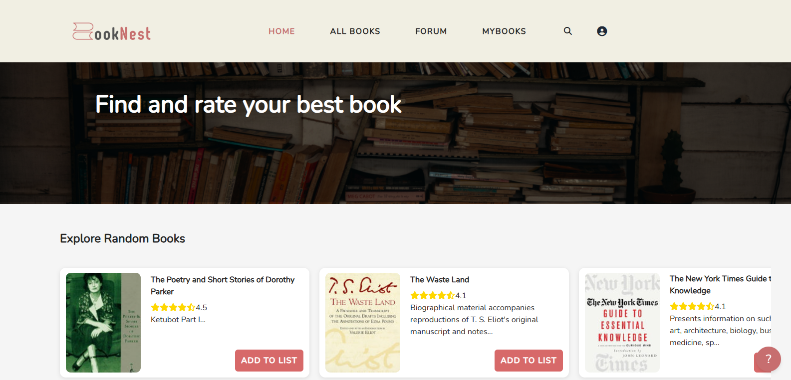 Booknest
